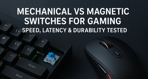 Mechanical vs Magnetic Switches for Gaming: Speed, Latency & Durability Tested