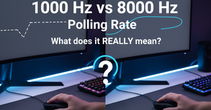 1000 Hz vs 8000 Hz Polling Rate, What does it really mean?