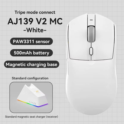 AJ139 V2 MC/AJ139PRO/AJ199 MC 2.4Ghz Wireless Gaming Mouse 