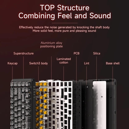 AK680 MAX Mechanical Keyboard HE Hall Effect Switch 60% 8K/1K RGB Wired/Wireless Gaming Rapid Trigger Magnetic Keyboard