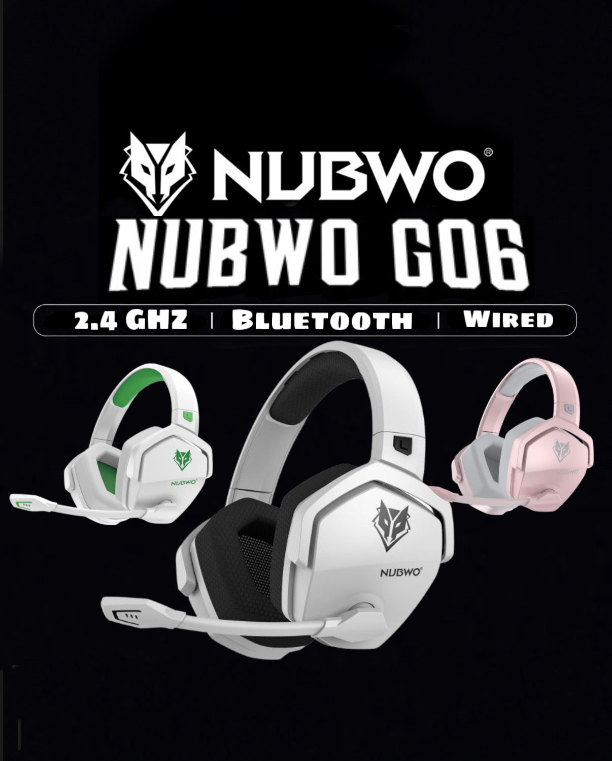 NUBWO GO6 Gaming Headset