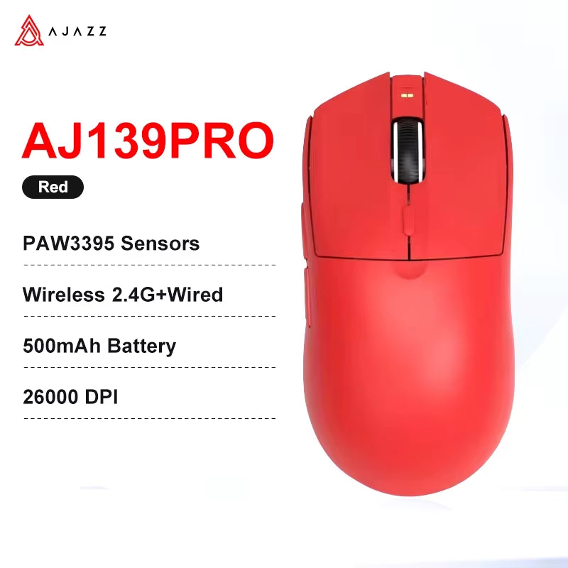 AJ139 V2 MC/AJ139PRO/AJ199 MC 2.4Ghz Wireless Gaming Mouse 