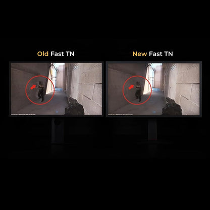 Zowie XL2566X+ | 24.1 | Fast TN 400Hz Gaming Monitor for Esports | Motion Clarity Dyac2 | 1080P | XL Setting to Share | Shielding Hood | New Industrial Grade Ball Bearing Height Adjustment