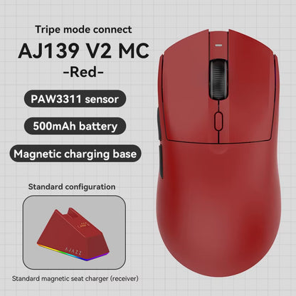 AJ139 V2 MC/AJ139PRO/AJ199 MC 2.4Ghz Wireless Gaming Mouse 