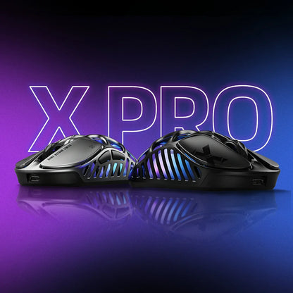 Chinese Venders Gravastar Mercury X Customizable RGB Superlight 49G Gaming Mouse 32000 DPI Ergonomic Tri Mode Wireless Gaming