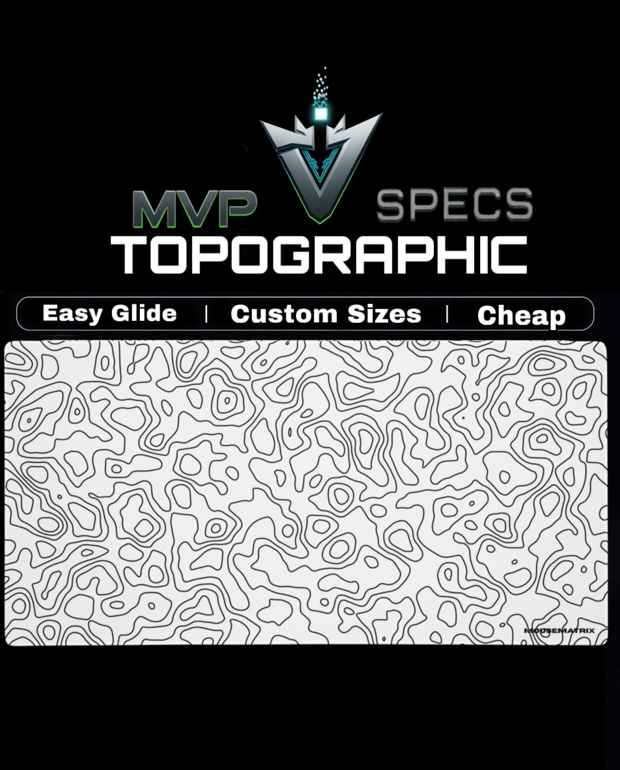 MVP Topographic Mousepad