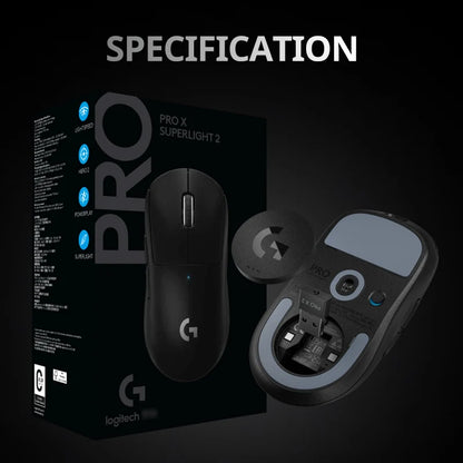 G PRO X SUPERLIGHT 2 Wireless Gaming Mouse, 60 G Pro-Grade Mouse with 5 Programmable Buttons, 44K DPI Sensor, 8 Khz Rep