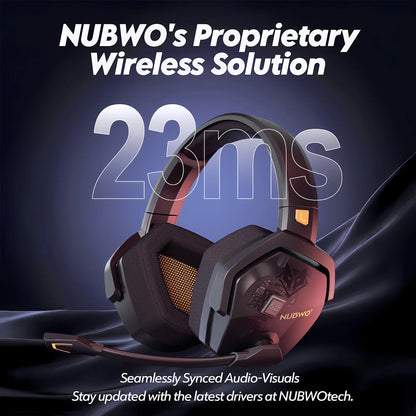 NUBWO G06 Dual Wireless 2.4Ghz Bluetooth Gaming Headset