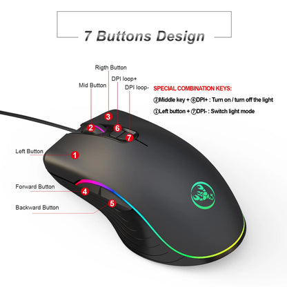 Vindicator V1 Gaming Mouse (Wired)