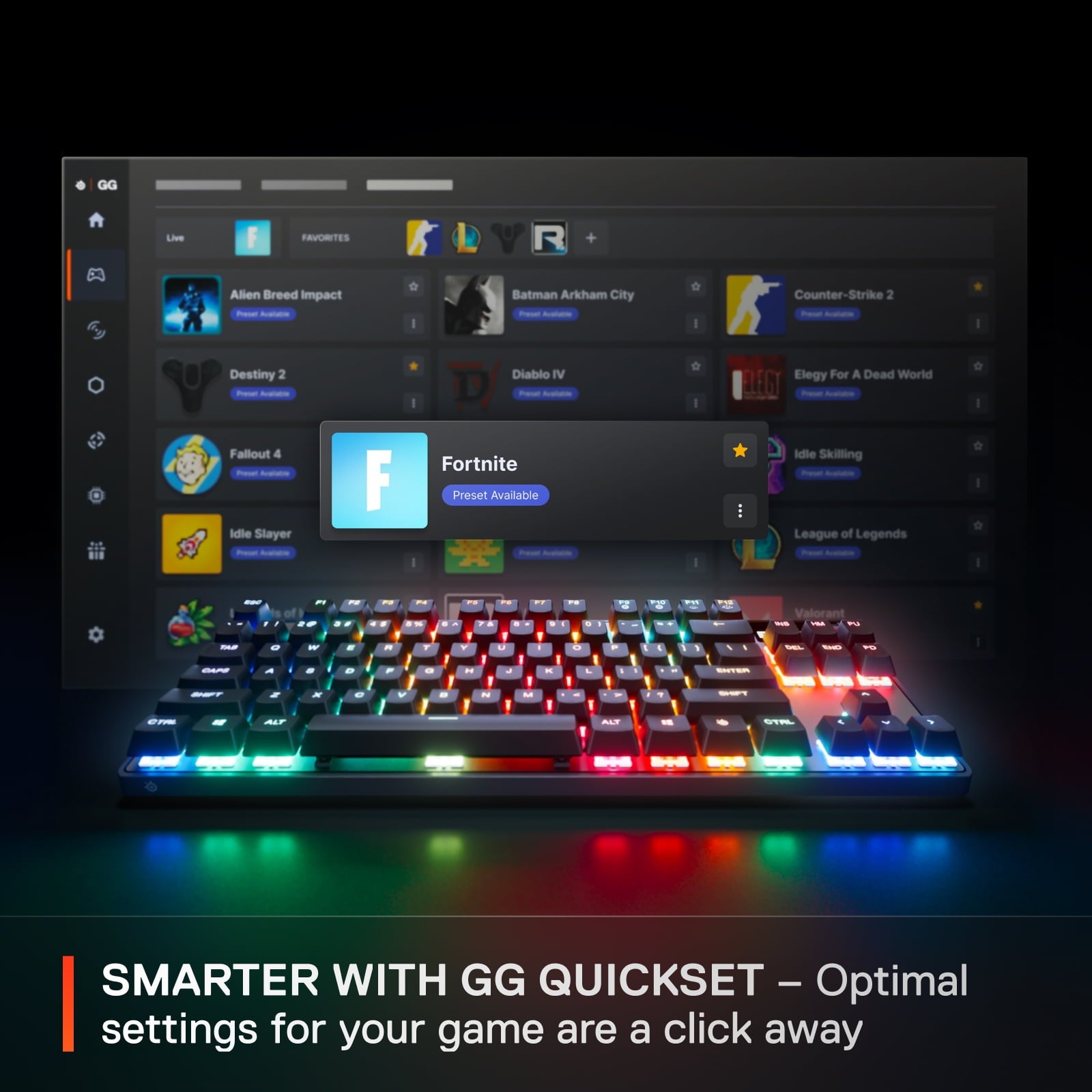 SteelSeries Apex Pro TKL (Wireless)